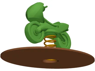 Children Playground Toy 3D Model preview