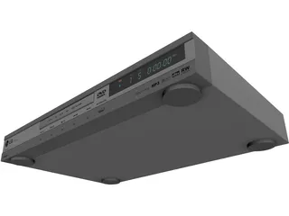 LG DVD Player 3D Model preview