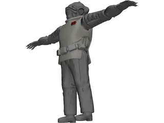 Star Wars Character 3D Model preview