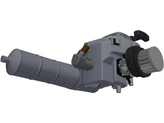 Zenoah 270 RC 3D Model preview