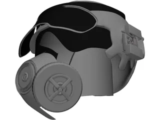Helmet 3D Model preview