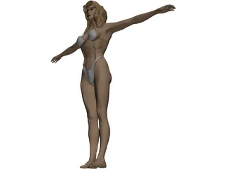 Female 3D Model preview