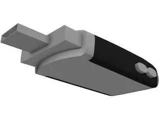 MP3 Player 3D Model preview