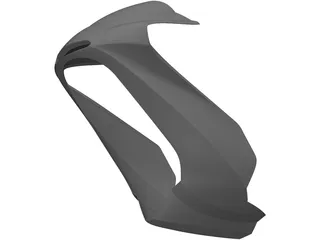 Motorcycle Bodywork 3D Model preview