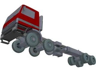 Mercedes-Benz 4150 3D Model preview