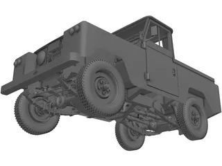 Land Rover 3D Model preview