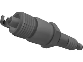 Sparkplug 3D Model preview