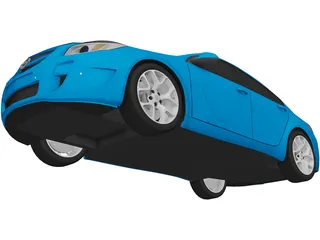 Opel Insignia OPC 3D Model preview