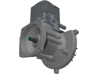 Engine 3D Model preview