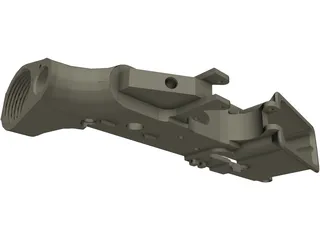 AR-15 Lower Receiver 3D Model preview