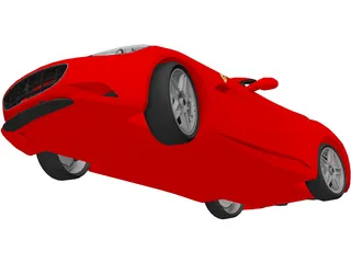 Ferrari California 3D Model preview