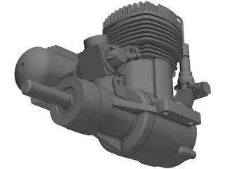 RC Engine OS FX 0.61 3D Model preview