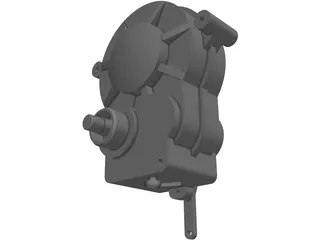 Quaife QBA2R Drivebox 3D Model preview