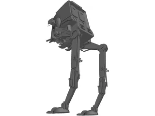 Star Wars ATST 3D Model preview