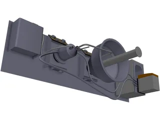 Hydrogen Reactor 3D Model preview