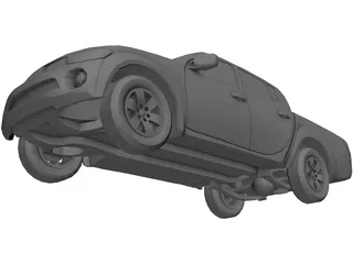 Mitsubishi L 200 3D Model preview
