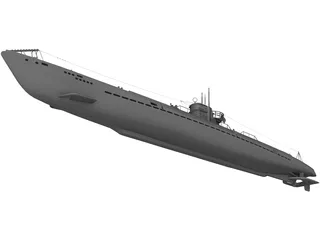 U20 Boat 3D Model preview