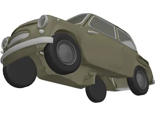 ZAZ 965 (1960) 3D Model preview