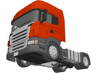 Scania P380 3D Model preview