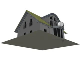 House Doetinchem Holland 3D Model preview