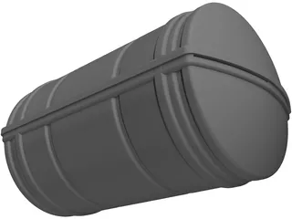 Liferaft 3D Model preview