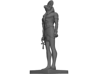 Horus 3D Model preview