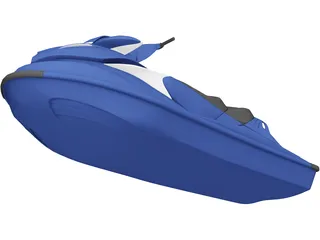 Jet Ski 3D Model preview