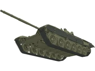 T-72 Ural 3D Model preview