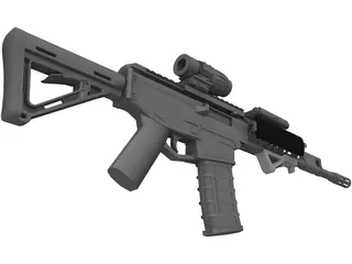 Magpul Masada 3D Model preview