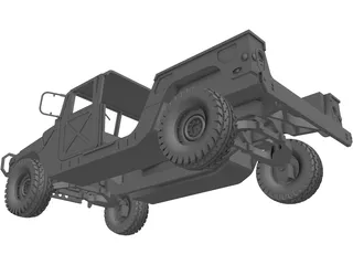 Hummer H2 3D Model preview