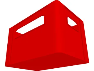 Crate 3D Model preview