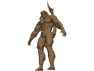 Demon 3D Model preview