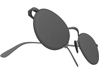 Glasses 3D Model preview