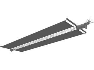 Solar Panel 3D Model preview
