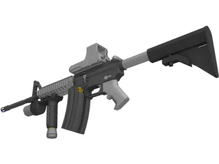 Colt M4 3D Model preview