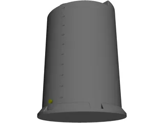 Chemical Tank 3D Model preview