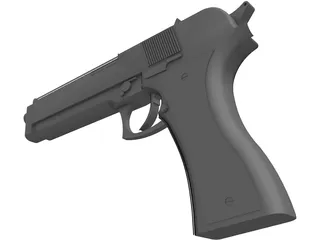 Beretta FS92 3D Model preview