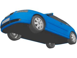 Audi A3 3D Model preview
