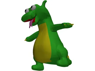 Dragon 3D Model preview