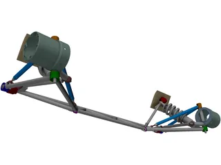 Suspension 3D Model preview