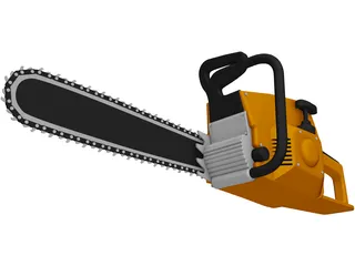 Chainsaw 3D Model preview