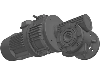 Motor Reductor 3D Model preview