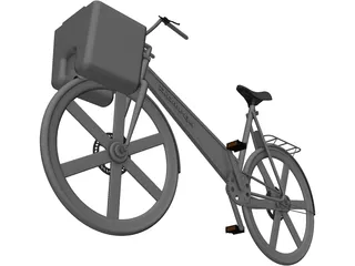 Biomega Bicycle 3D Model preview