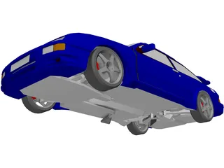 Ford Sierra RS Cosworth MK1 3D Model preview