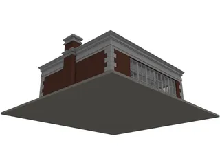 Pavilion 3D Model preview