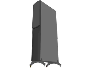 Klipsch KSP-400 Tower Speaker 3D Model preview