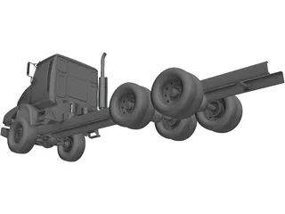 Western Star 5800 3D Model preview