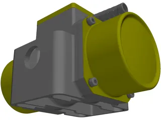 Brecon Electric Motor 3D Model preview