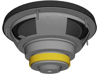 Pioneer Speaker 3D Model preview
