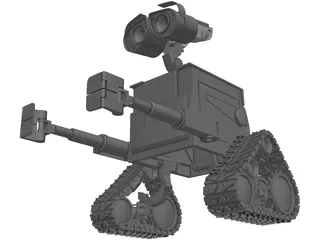 WALL-E 3D Model preview